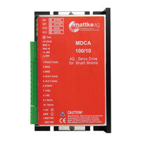 mattke MDCA 12 Manual