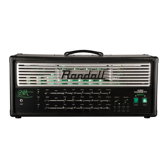 Randall KH103 Operation Manual