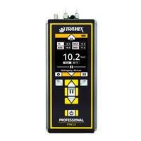 TRAMEX PROFESSIONAL PTM 2.0 Quick Start Manual