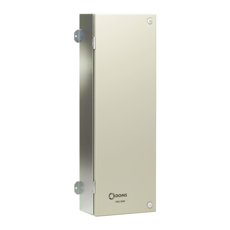 Doms PSS 5000 Installation Manual