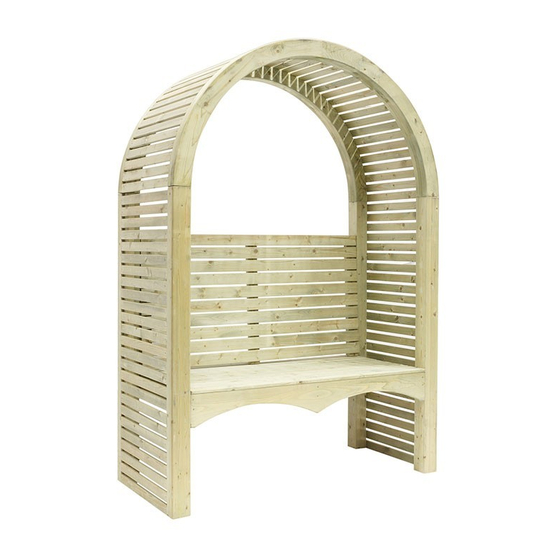 Grange CONTEMPORARY ARBOUR Assembly Instructions