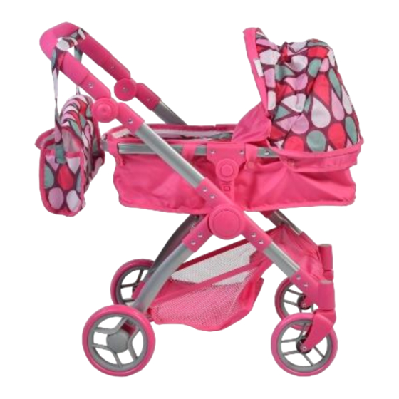 Moni Toys VICKY PINK Doll Stroller Manuals