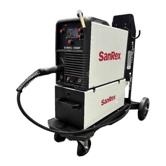 SanRex SANMIG 250MF Assembly Instructions