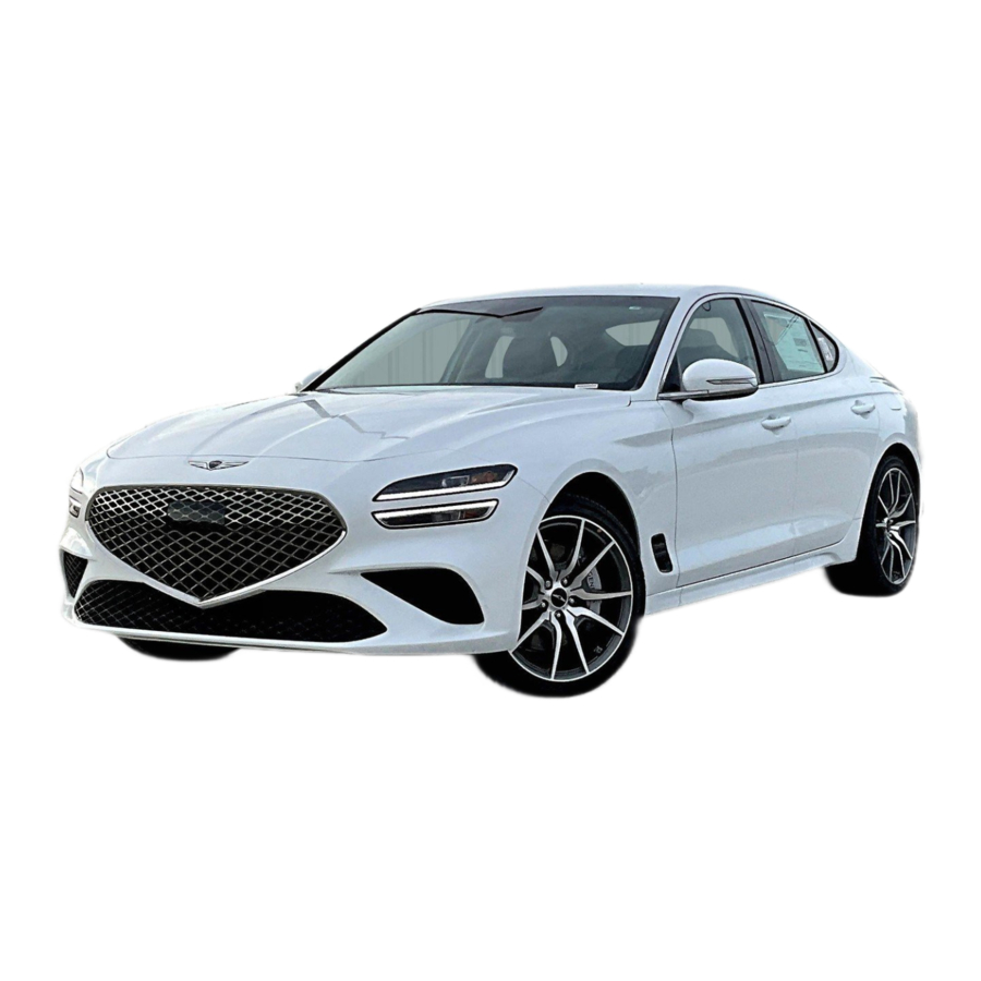 GENESIS G70 2024 Manual