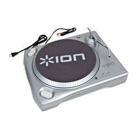 Ion USB Turntable Quick Start Owner's Manual