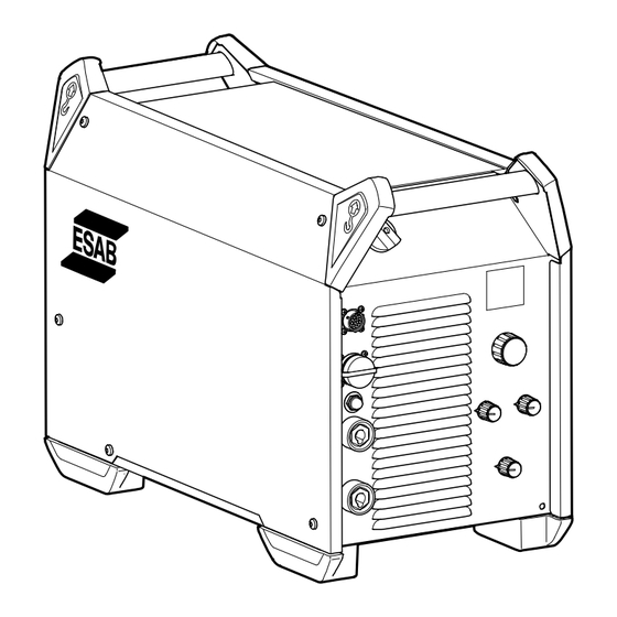 ESAB Warrior 400i CC/CV Instruction Manual