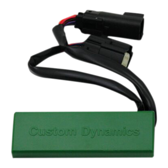 Custom Dynamics Smart Triple Play GEN-SMART-TPU-SS8 Installation Instructions