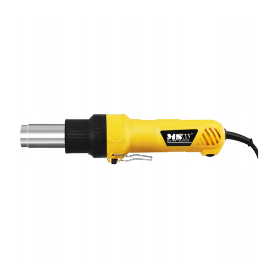 MSW HPF 2000 User Manual