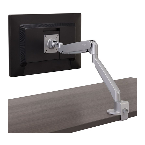 Workrite Ergonomics Conform CONF-1SDA-WOB-S Assembly/Installation Instructions