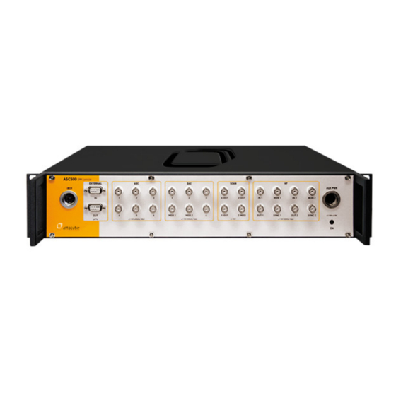 attocube ASC500 User Manual