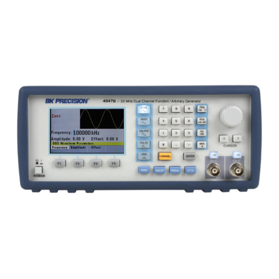 BK Precision 4047B User Manual
