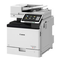 Canon imageRUNNER ADVANCE DX C357P Installation Instructions Manual