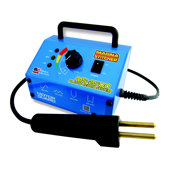 Motor Guard Magna Stitcher MS-2500 Instructions