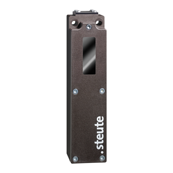 steute RF 96 SDS SW868 Mounting And Wiring Instructions