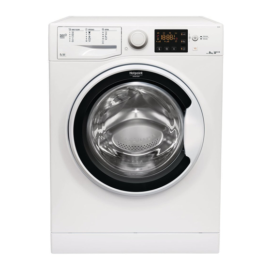 User Manuals: Hotpoint Ariston RSG 923 Washing Machine
