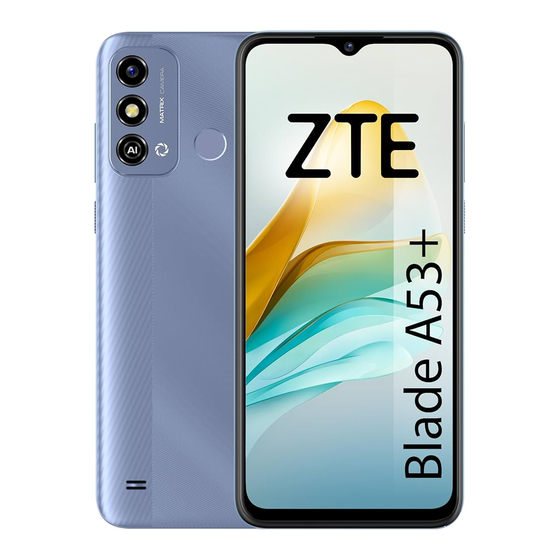 Zte Blade A53+ User Manual
