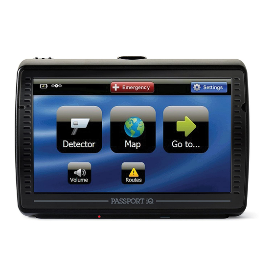 Escort Passport iQ User Manual