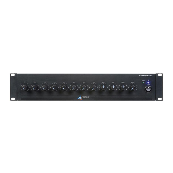 AUSTRALIAN MONITOR AMIS120XL Series Service Manual