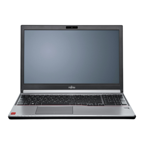 Fujitsu LIFEBOOK E734 Operating Manual