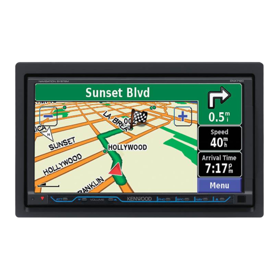 Kenwood DDX7032 Installation Manual