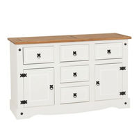 Birlea CORONA 2 DOOR 5 DRW SIDEBOARD Assembly Instructions Manual