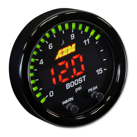 AEM 30-0309 Instruction Manual