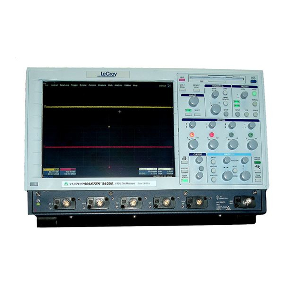 LeCroy WavePro 7200A Operator's Manual