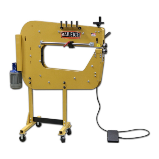 Baileigh Industrial BR-16E-36LT Manuals