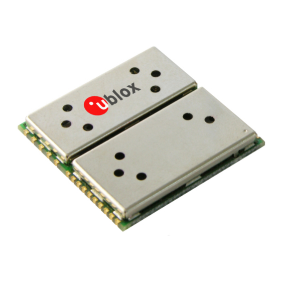 Ublox TIM-5H Hardware Integration Manual