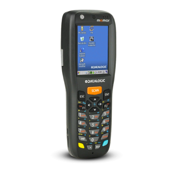 Datalogic Memor X3 Instructions