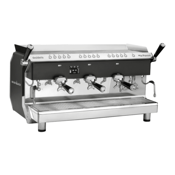 La Pavoni desiderio 3v Instruction Manual