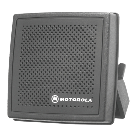 Motorola RLN6257 Manual