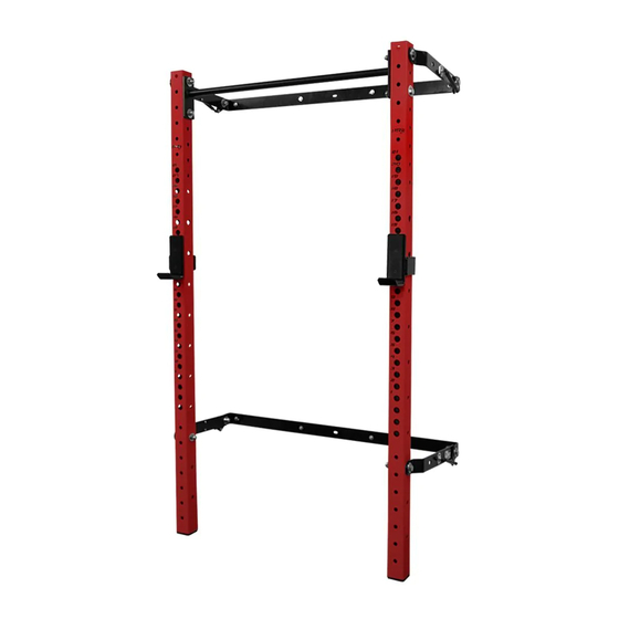 PRx Performance Profile PRO Squat Rack with Pull-Up Bar Install Instructions Manual