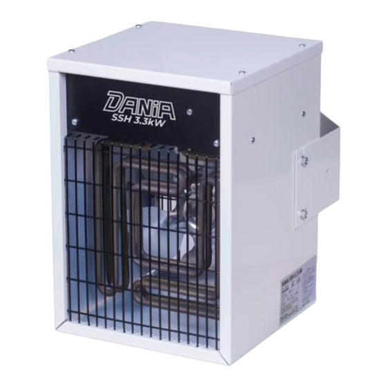 Inelco Dania SSH 3.3kW Instruction Manual
