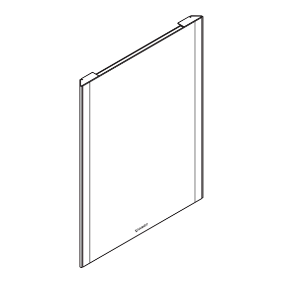 DURAVIT XViu XV 7030 Mounting Instructions