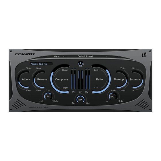 RF Music COMP87 MB Manual