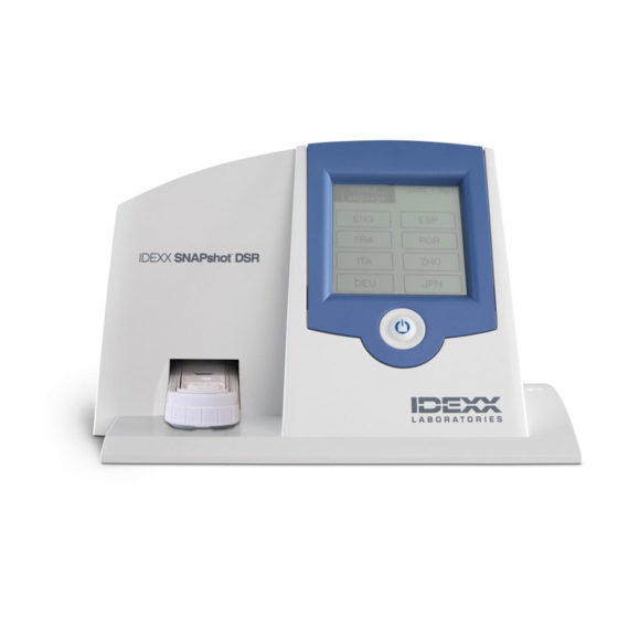 Idexx SNAPshot DSR Operator's Manual