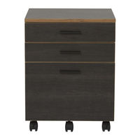 Otto CONTOUR 3 DRAWER PEDESTAL JBCONT3DPD Assembly Instructions Manual