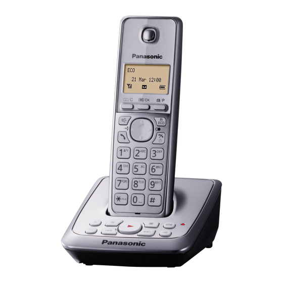 Panasonic KX-TGA277 Operating Instructions Manual