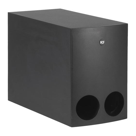 RCF MQ90S User Manual