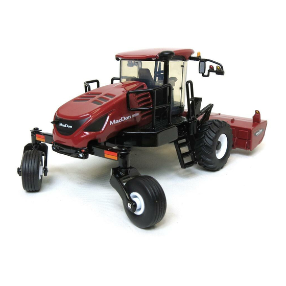 MacDon M1240 Unloading And Assembly Instructions
