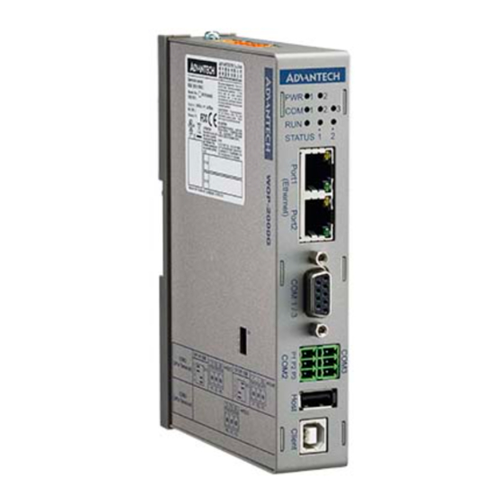 Advantech WOP-2000G Installation Manual