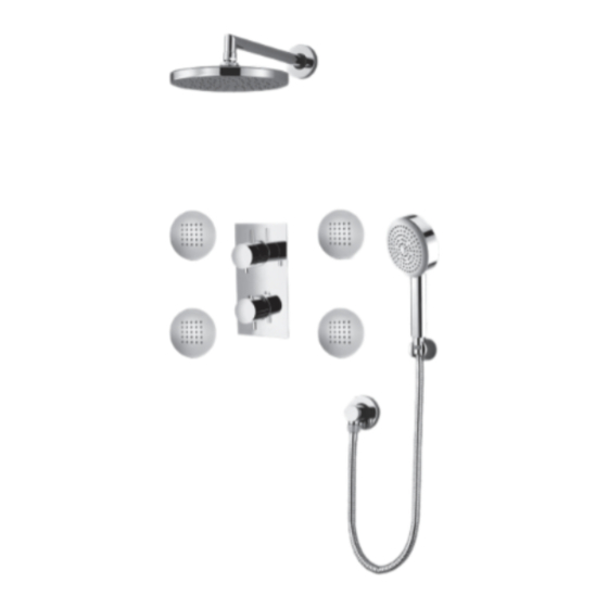 Bossini Shower Concept M00431 Installation And Care Instructions