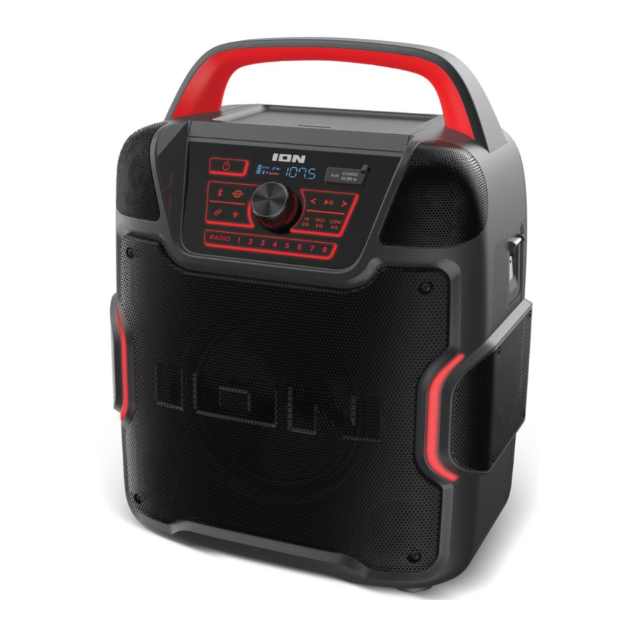 Ion Pathfinder 320 - High-Power All-Weather Speaker Manual