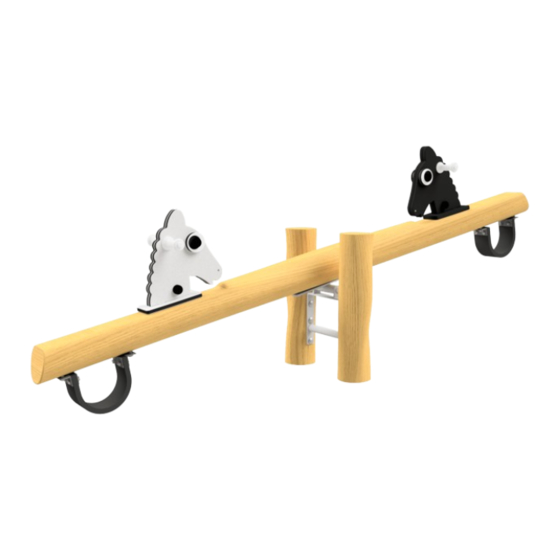 BOERPLAY Seesaw Horse Installation Instructions Manual
