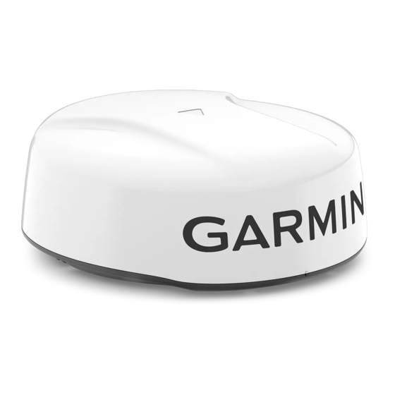 Garmin GMR FANTOM 18X Installation Instructions Manual