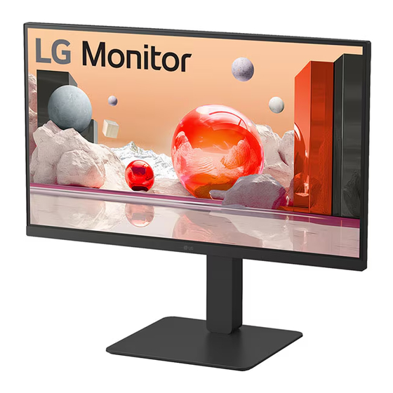 LG 27BA850 Manual
