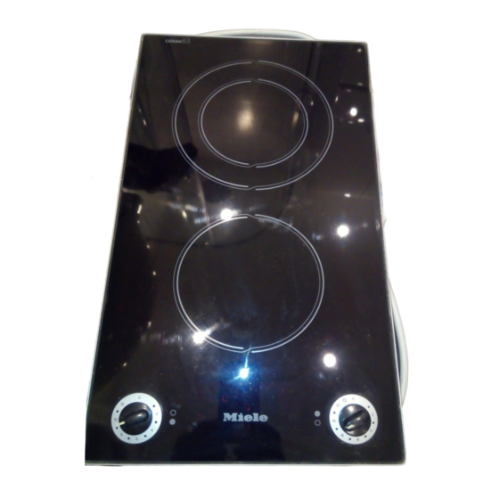 Miele KM 400 Operating Instructions Manual