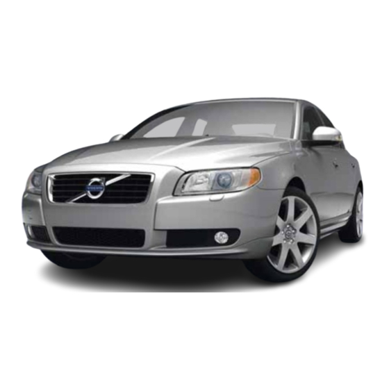 Volvo 2011 S80 Owner's Manual