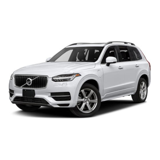 VOLVO XC90 T8 TWINENGINE PLUG-IN HYBRID OWNER'S MANUAL Pdf Download ...